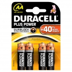 Duracell Batterijen Plus Power AA LR6 MN1500 Geel